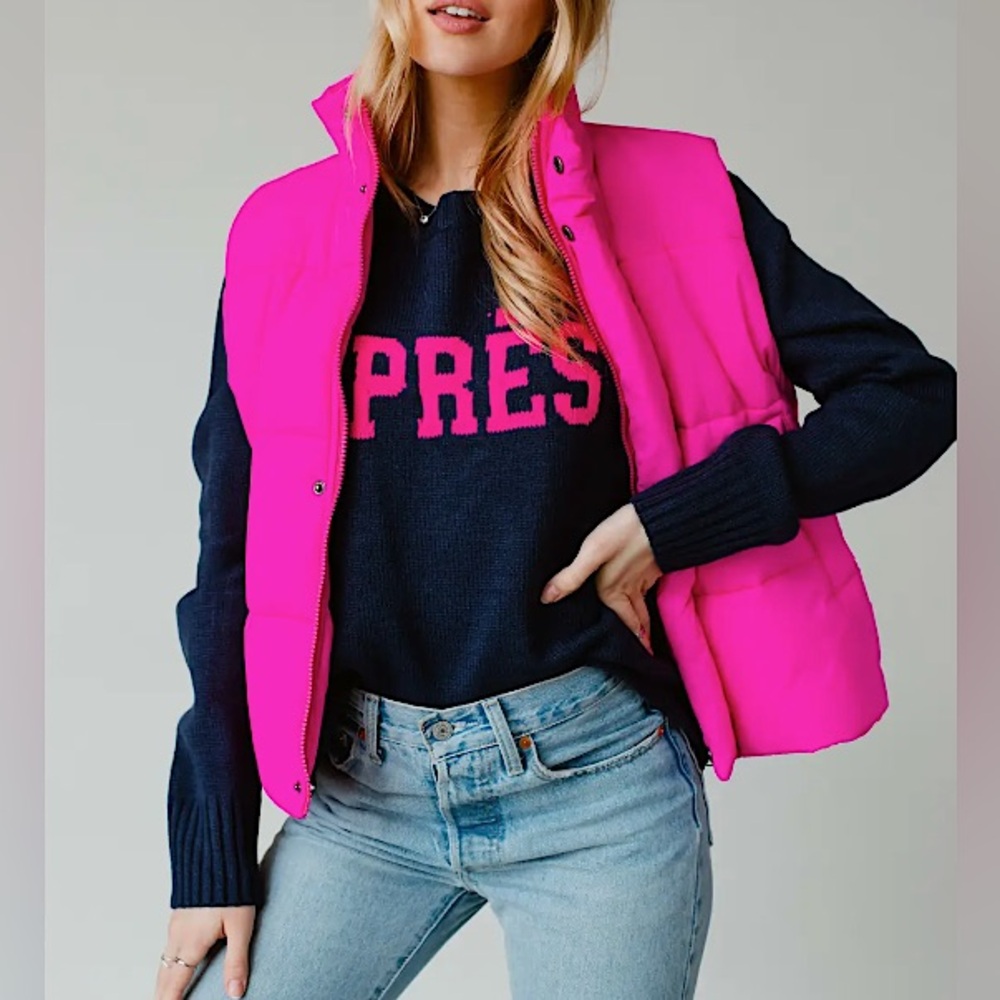 🎉🩷SALE🩷🎉 🆕💙PANACHE APPAREL: NAVY Apres Sweater SMALL